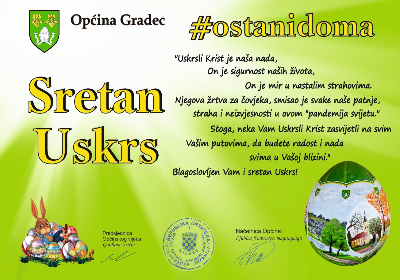 cestitka uskrs
